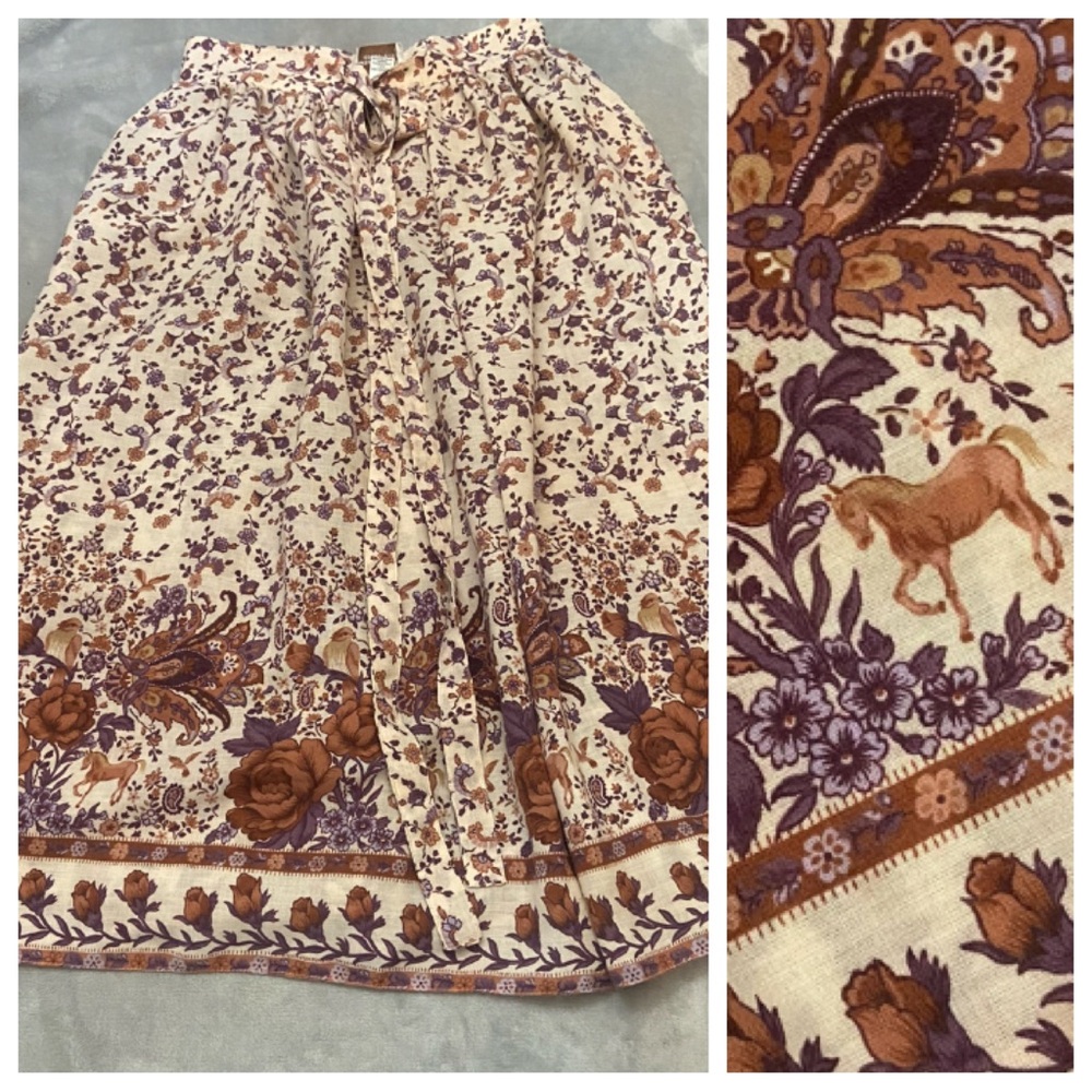 Floral Print Women's Skirt